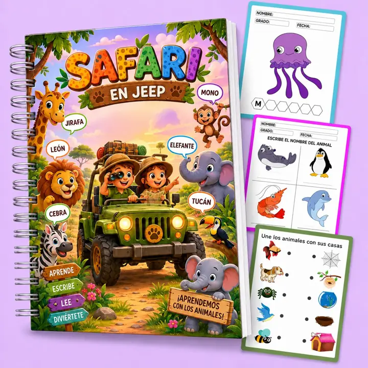 Módulo educativo: Safari en jeep — Animales