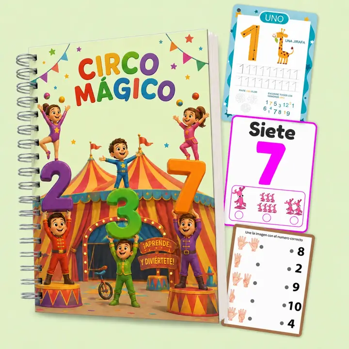 Módulo educativo: Circo mágico — Números
