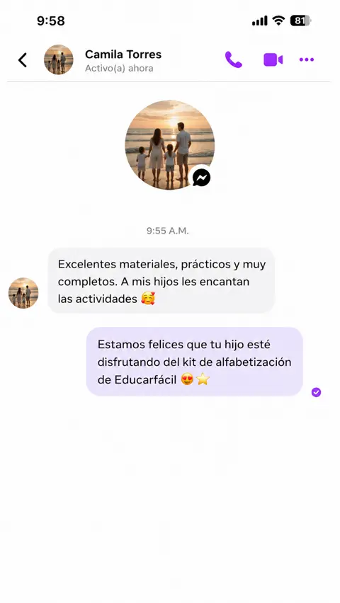 Testimonio real de una mamita usuaria del kit EducarFácil 5