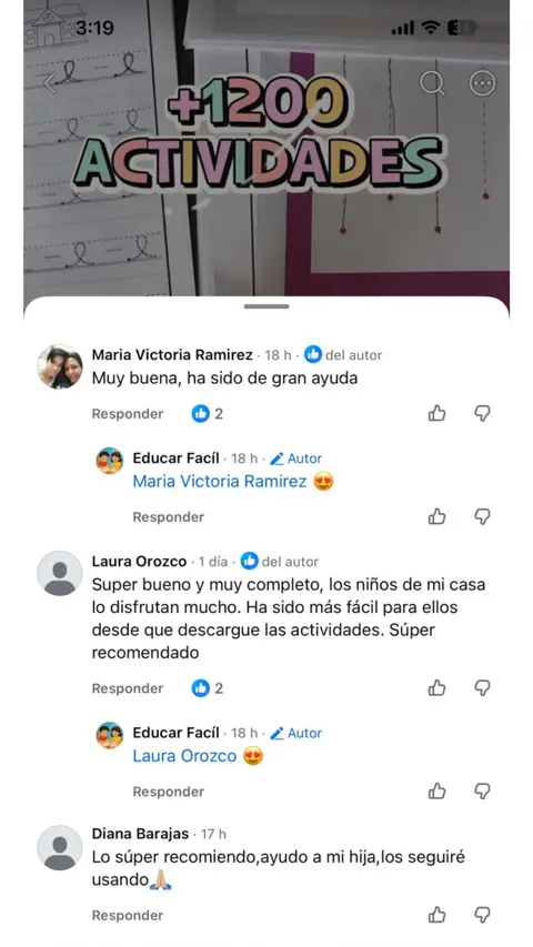 Testimonio real de una mamita usuaria del kit EducarFácil 6